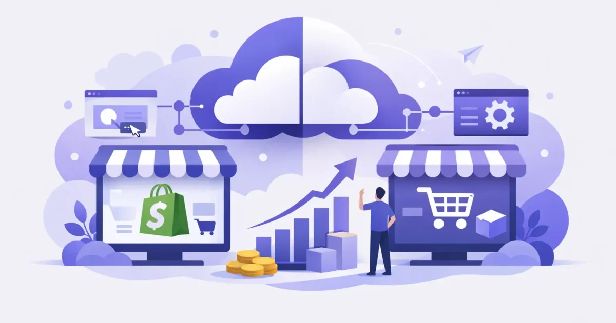 Shopify vs WooCommerce para crecer de verdad Shopify vs WooCommerce para crecer de verdad