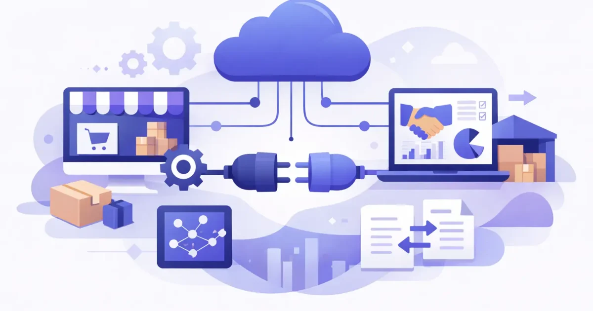 Integraciones ecommerce B2B que evitan el caos