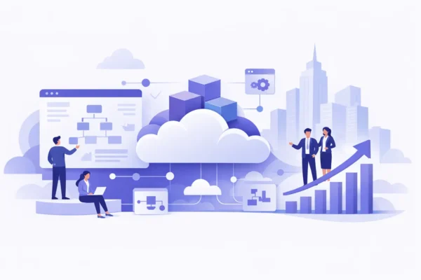Arquitectura web corporativa que sostiene el crecimiento